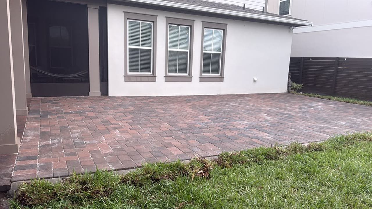 Completed outdoor kitchen Kissimmee FL